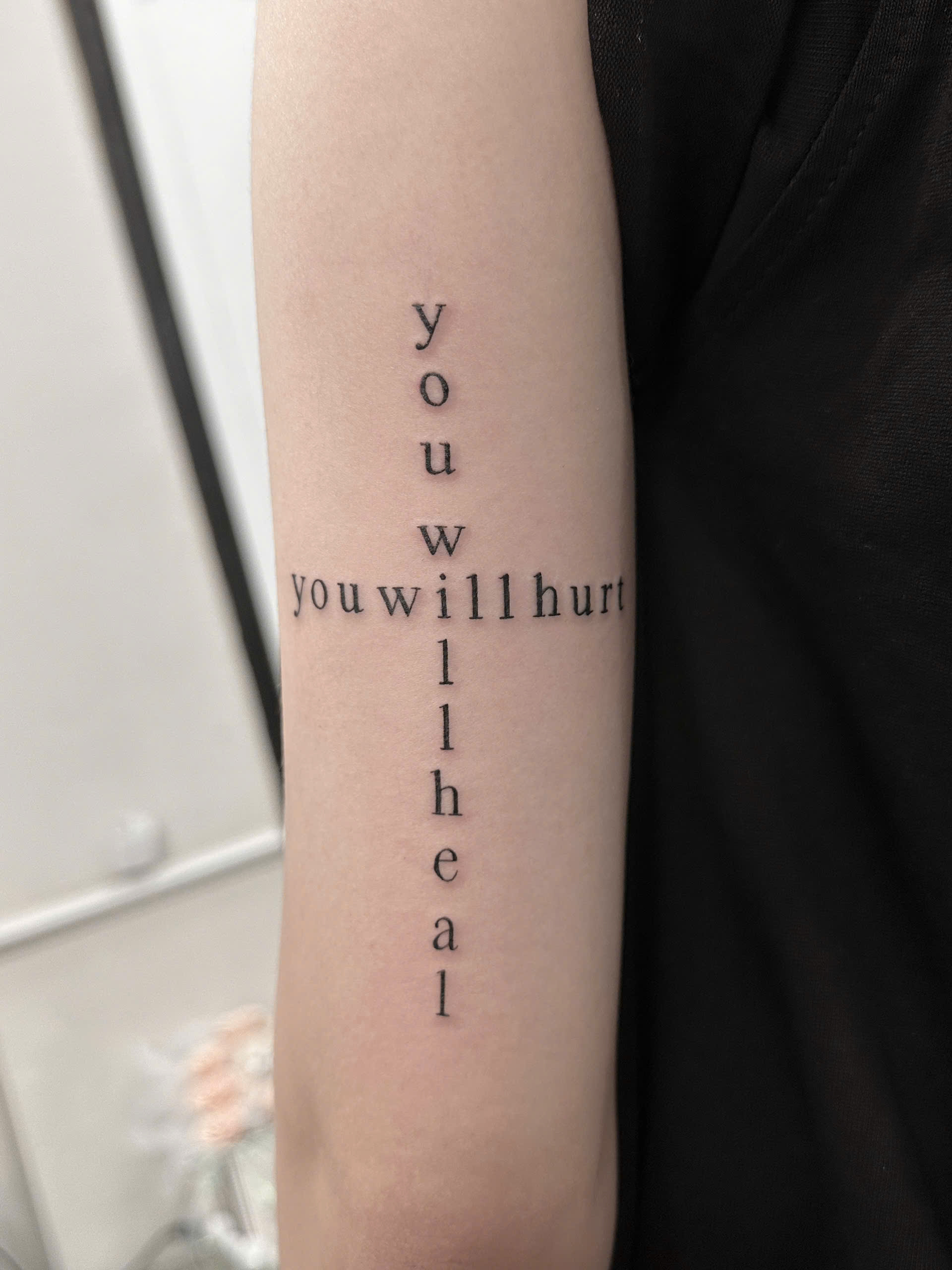 LETTERING tattoo