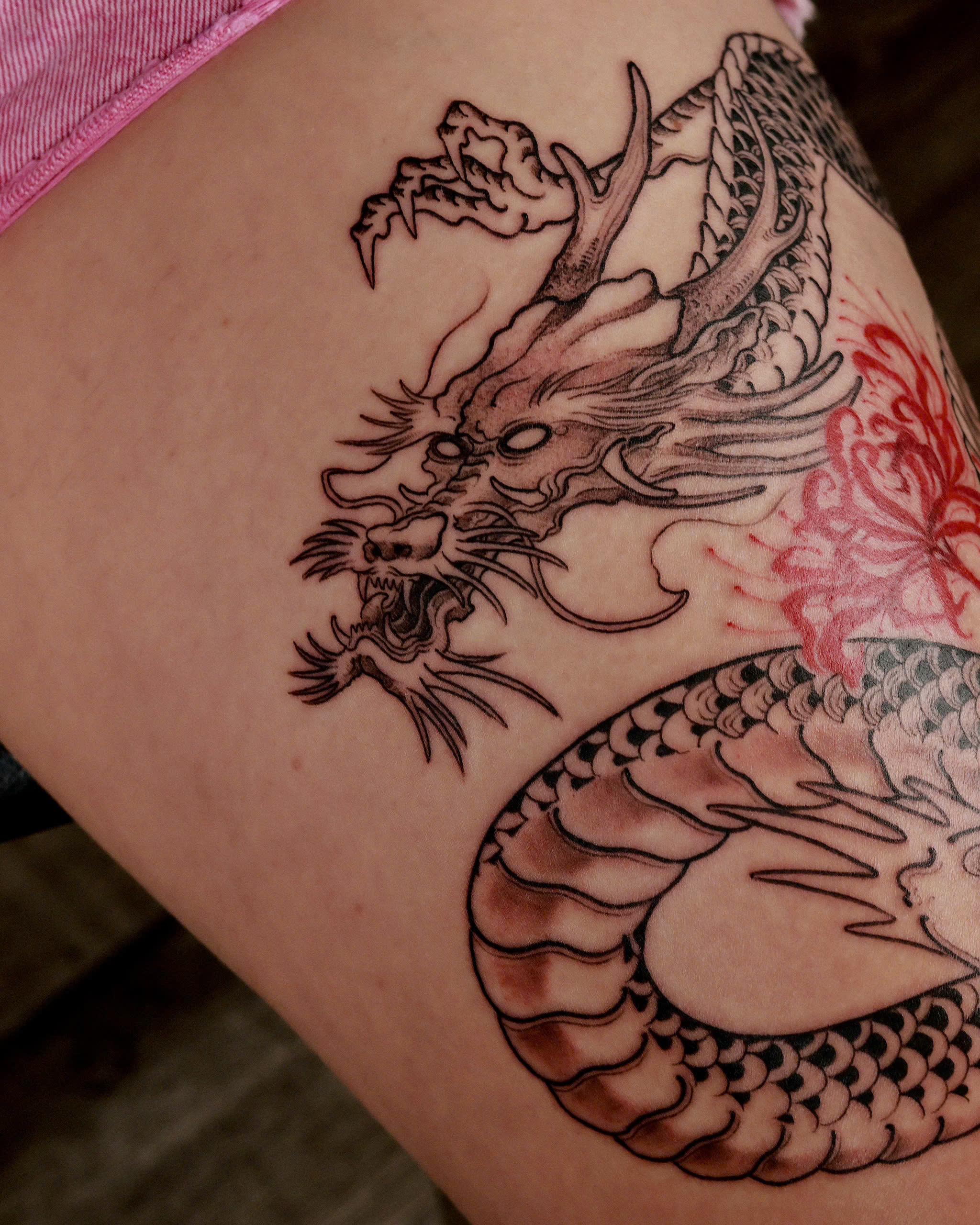 DRAGON tattoo
